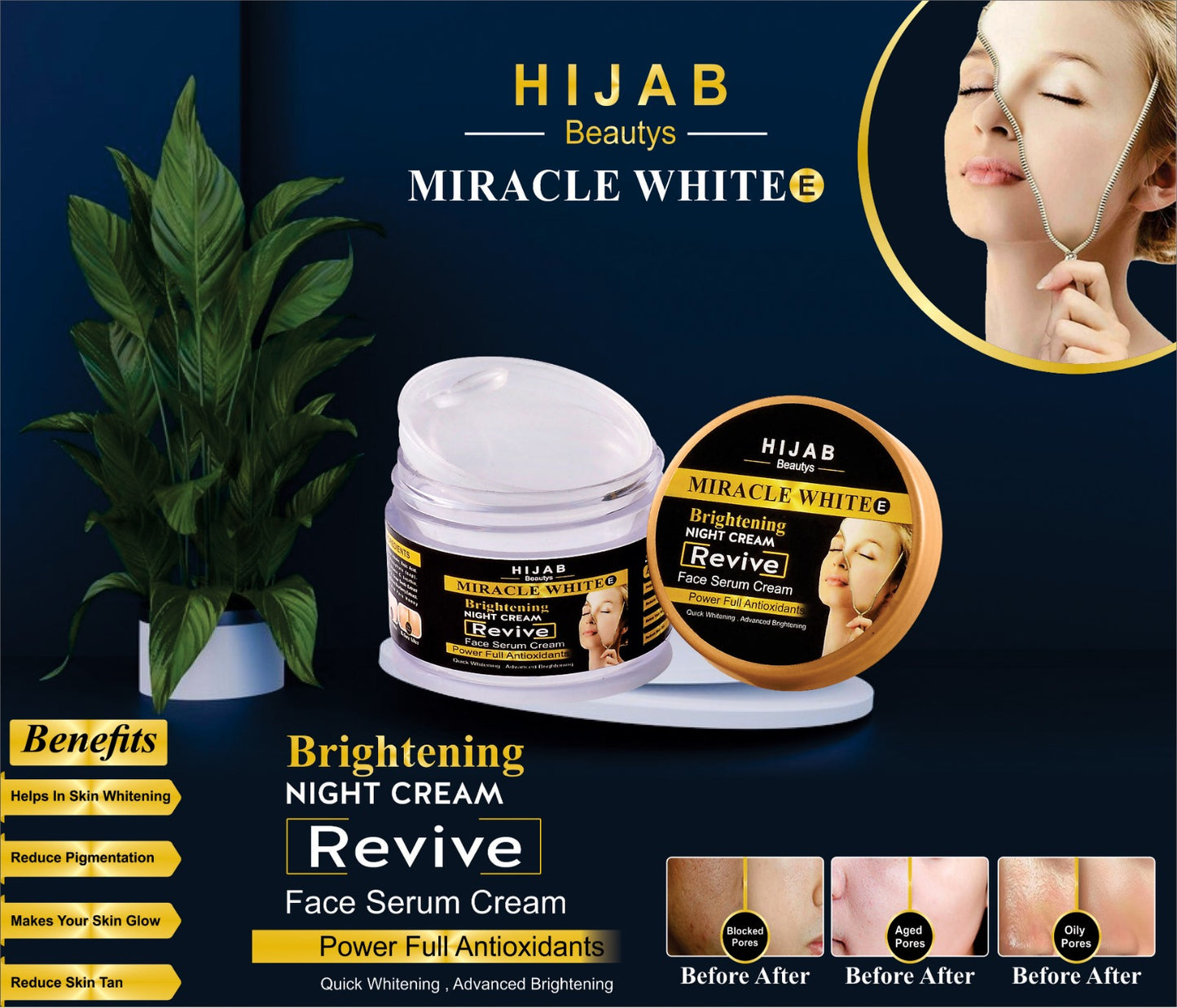 Miracle White Brightening Night Cream