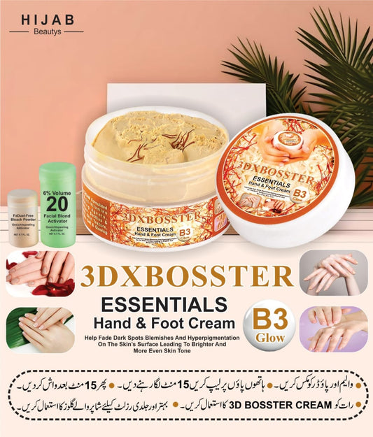 3DXBOSSTER Essential Hand and Foot Cream