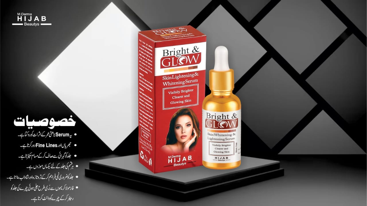 Bright & glow Skin Lightening and Whitening Serum