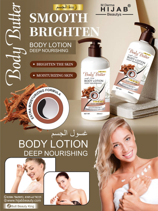 Body Butter Body Lotion OUD AROMA