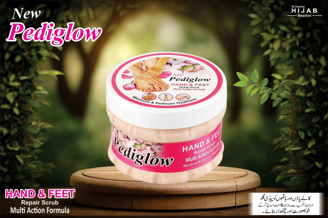 Pedi Glow – Hand and Foot Repair Scrub