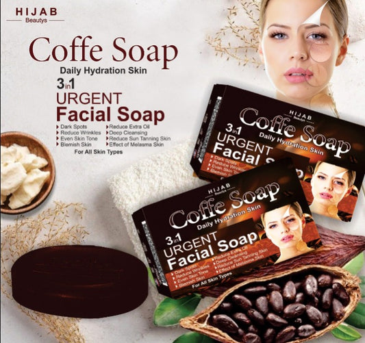 Coffe Soap for Daily Hydration Skin