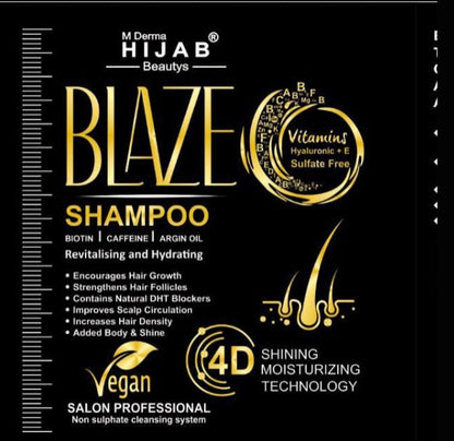 Blaze Shampoo: Ignite Your Hair Care Routine with Gentle Cleansing