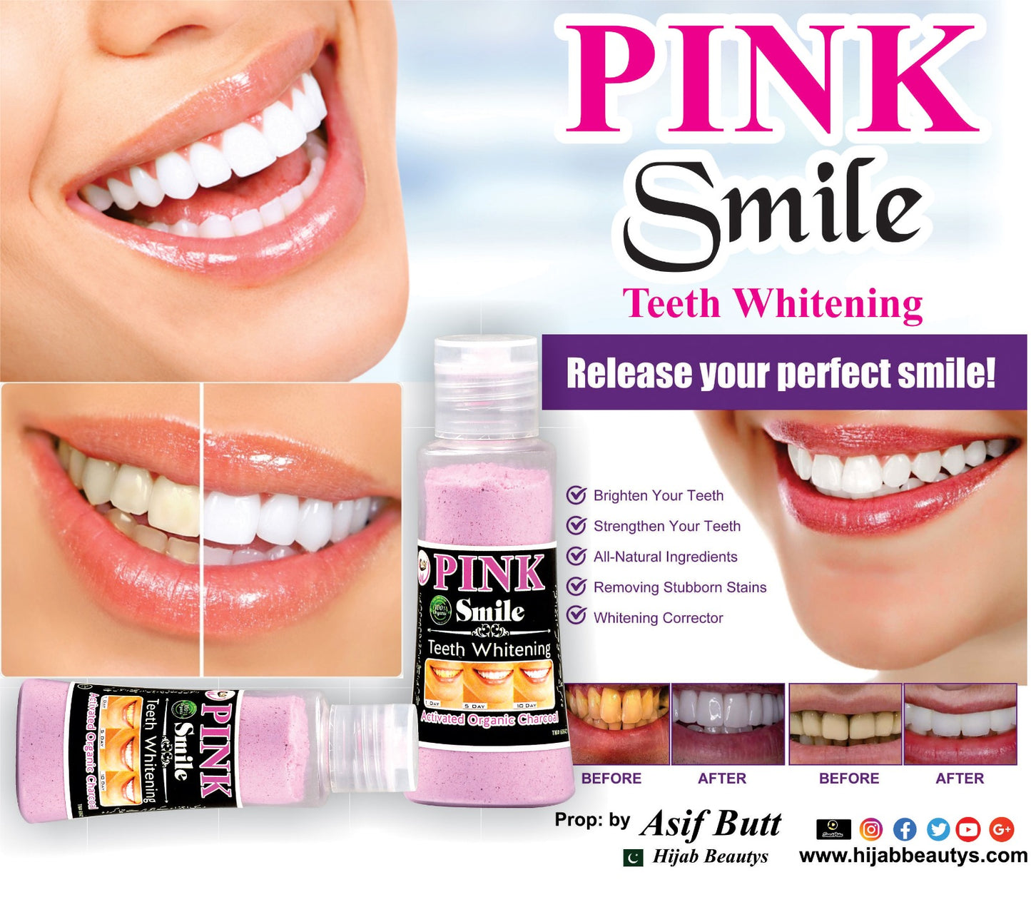 Pink Smile Teeth Whitening